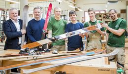 Werkschulheim Felbertal-Schüler bauen ihre Ski selbst